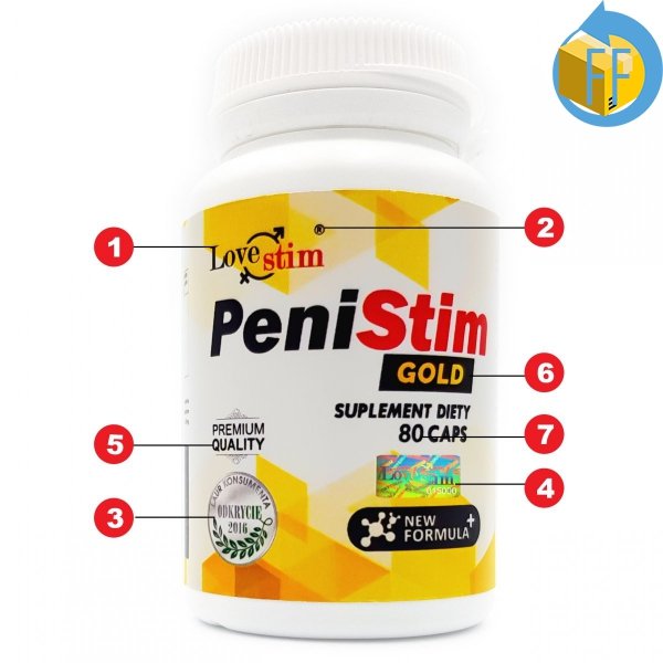Penistim GOLD 80 caps powiększenie i erekcja 