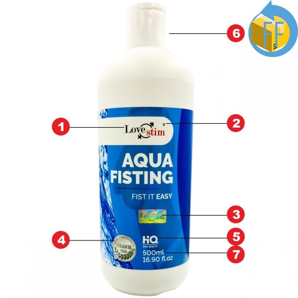 AQUA FISTING PROFESJONALNY WODNY ŻEL FO FISTINGU 500ml