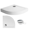 Brodzik półokrągły STANDARD 80x80+obudowa+syfon