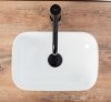 Umywalka ceramiczna nablatowa REA BELINDA MINI biała