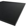 Brodzik prostokątny kompozytowy  Schedline LIBRA Black Stone 100x90