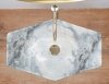 Umywalka ceramiczna nablatowa REA VEGAS GRANIT SHINY imitacja marmuru