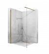 Ścianka prysznicowa Aero Gold szkło transparentne 110 cm REA-K8441