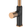 Bateria zlewozmywakowa Invena Moonlight czarna rose gold