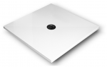Brodzik kwadratowy 100x100x4 De Luxe Stabilsound Plus