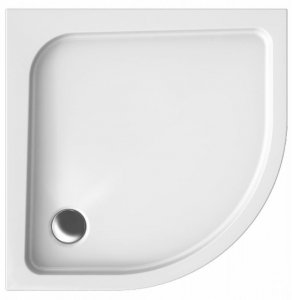 Brodzik półokrągły Pako 80x80x5x16 zintegrowany