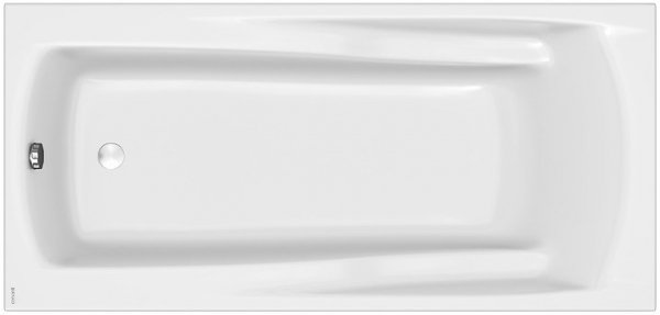 Wanna prostokątna akrylowa Zen by Cersanit 190x90 + biała obudowa syfon nogi ręcznik