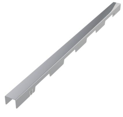 Schedpol Odpływ liniowy płyta spadkowa 130+50x80 cm ruszt STEEL SLIM 