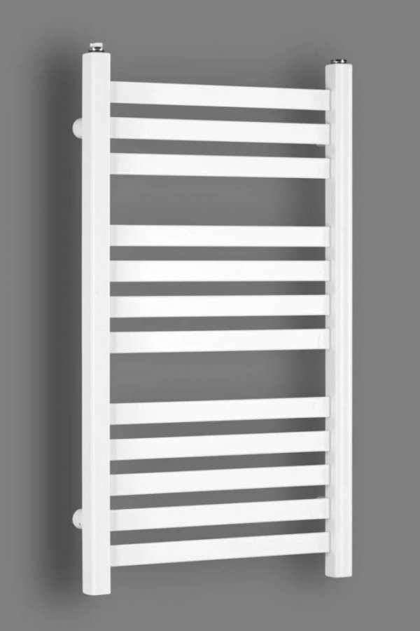 Grzejnik stalowy drabinkowy do łazienki LENA biały 75x63 cm