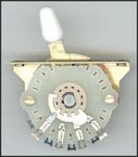 Przełącznik gitarowy 5-poz. Typ Strat WHITE 