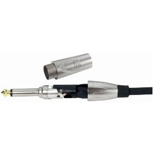 Wtyk jack mono prosty 6,3 mm GOLD TIP Adam Hall