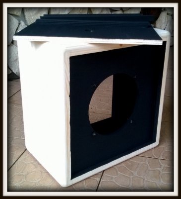 Obudwa Kolumny 1x10&quot; Sklejka TOPOLA WŁOSKA 
