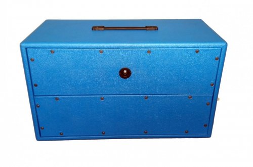 Obudowa do kolumny gitarowej 2x12 COMPACT BLUE CUSTOM