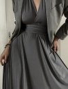 Sukienka Dress Maxi Vanel Grey
