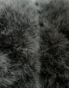 Krótka Kurtka Futerko Fur Ostrich Grey