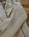 Długi Plaszcz Wool Wełna Reserved