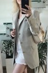 Marynarka Blazer Len Lyocell Next Oversize