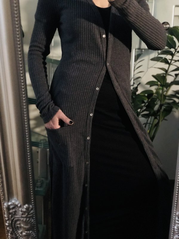 Długi Sweter Esprit Grey