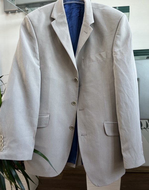 Marynarka Blazer Len Lyocell Next Oversize