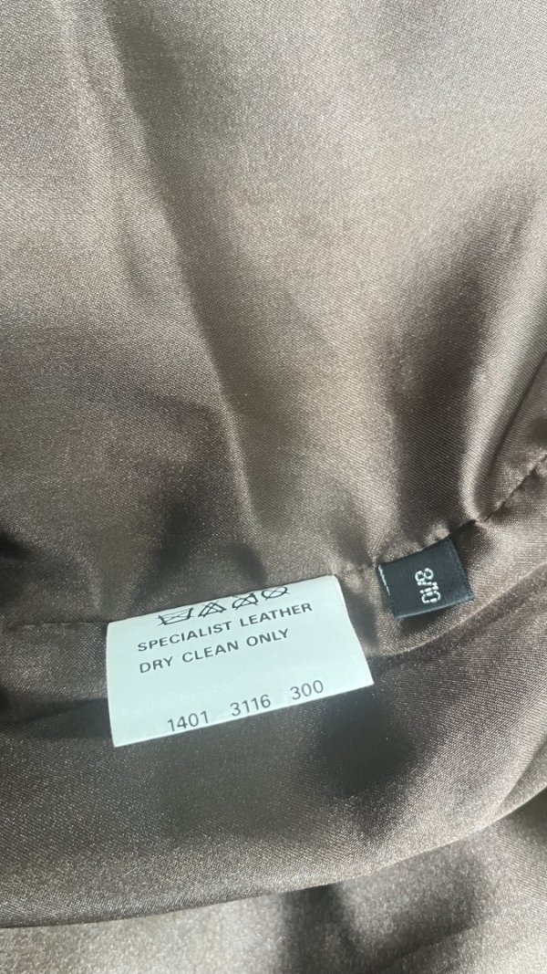 Skórzana brązowa kamizelka Suede Leather Brown 