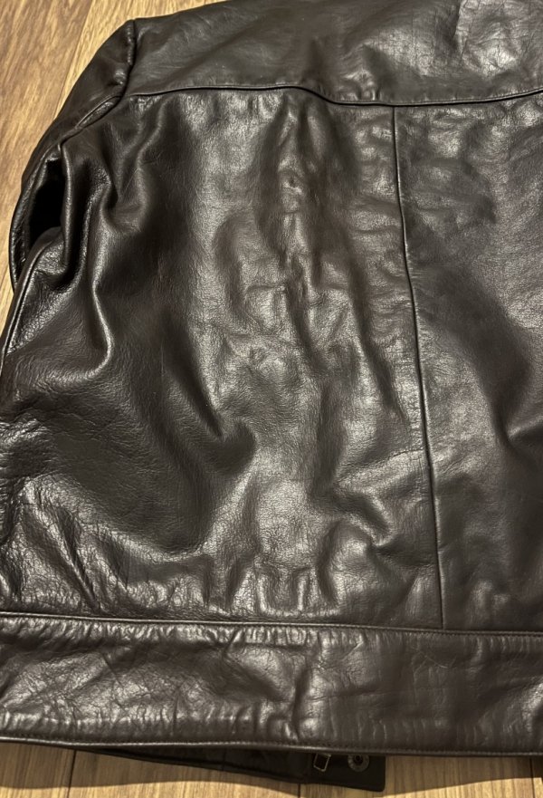 Skórzana Kurtka Leather Brown Vintage