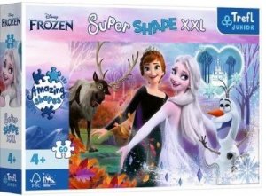 TREFL 50010 Puzzle 60 XXL Tańczące siostry / Disney Frozen