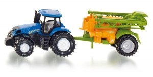 SIKU S1668 Traktor ze spryskiwaczem upraw