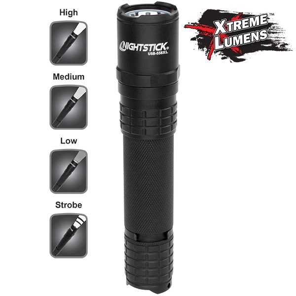 Latarka Nightstick USB-558XL akumulatorowa - taktyczna