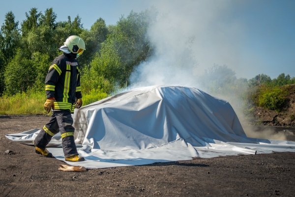 Płachta gaśnicza Padtex Insulation SPG 5x5 Jednorazowego użytku