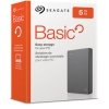 Seagate Basic zewnętrzny dysk twarde 5 TB 2.5 3.2 Gen 1 (3.1 Gen 1) Srebrny