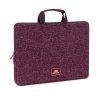 RIVACASE ETUI NA LAPTOP 13,3 ANVIK, CZERWONY BURGUND, Z UCHWYTEM, Z MATERIAŁU WODOODPORNEGO