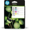 Tusz HP 924 - 4er-Pack - czarny, żółty, cyan, magenta - oryginalny - atrament