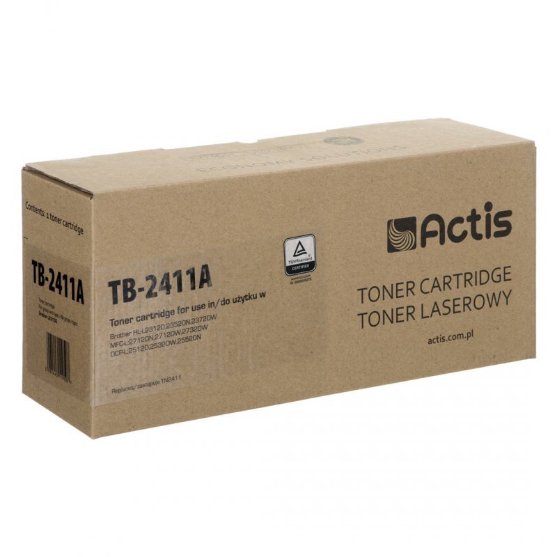 Actis TB-2411A Toner (zamiennik Brother TN-2411; Standard; 1200 stron; czarny)