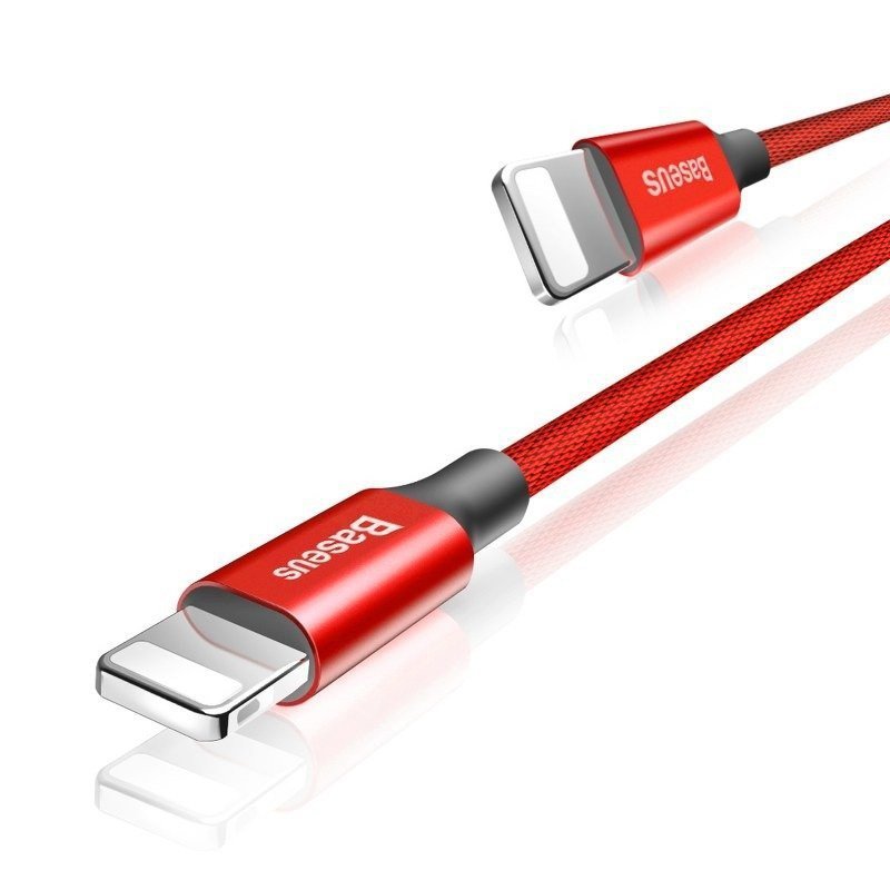 Kabel Baseus Yiven CALYW-A09 (USB 2.0 - Lightning ; 1,8m; kolor czerwony)