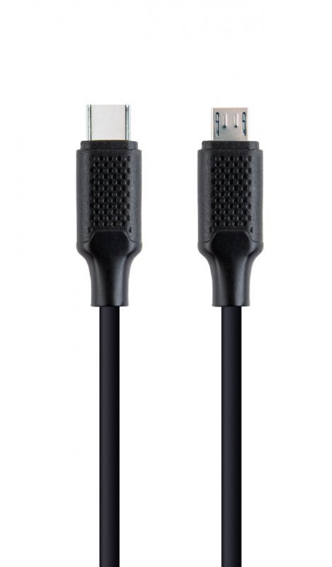 GEMBIRD KABEL USB TYPE-C(M) -&gt; USB MICRO (M) ŁADOWANIE/TRANSMISJA DANYCH, 1.5M, CZARNY