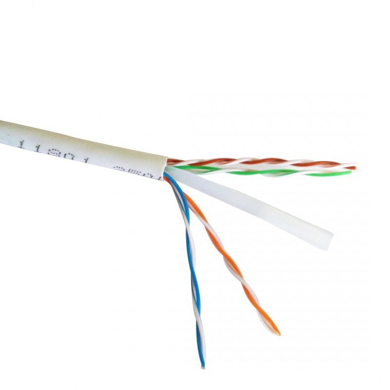 Kabel UTP GEMBIRD PP6U-5M (RJ45 - RJ45 ; 5m; UTP; kat. 6; kolor szary)