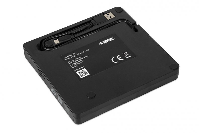 IBOX ZEWNĘTRZNA NAGRYWARKA DVD IED03 USB 3.2 GEN.1