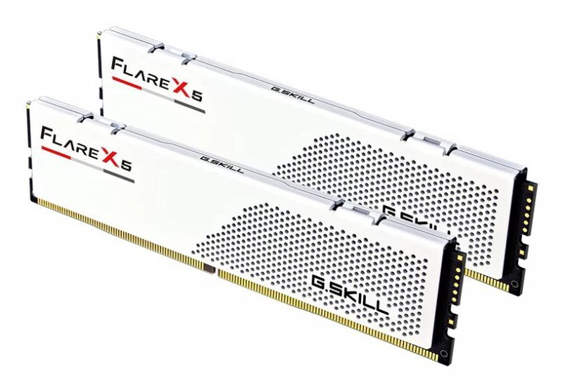 G.SKILL FLARE X5 AMD DDR5 2X48GB 6000MHZ CL30 EXPO WHITE F5-6000J3036F48GX2-FX5W