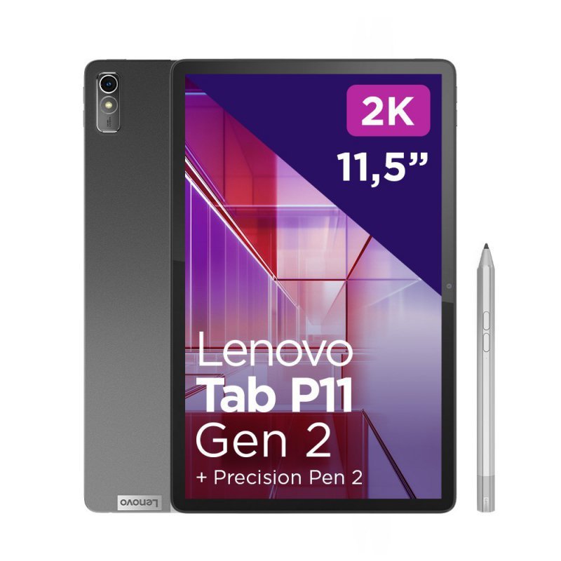 Lenovo Tab P11 (2nd Gen) MediaTek Helio G99 11.5&quot; 2K IPS 400nits 120Hz 4/128GB ARM Mali-G57 Android Storm Grey