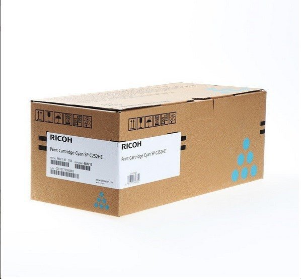 Ricoh Toner SP C252 HC 407717 Cyan