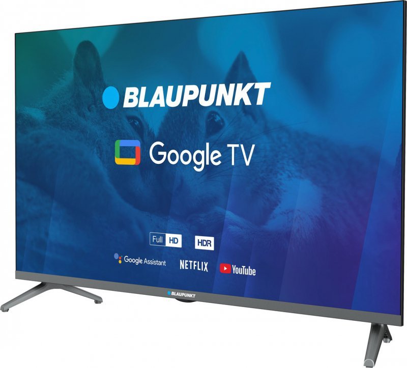TV 32&quot; Blaupunkt 32FBG5000S Full HD LED, GoogleTV, Dolby Digital, WiFi 2,4-5GHz, BT, czarny