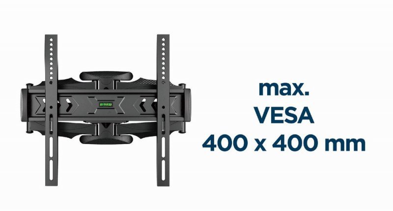 GEMIRD UCHWYT ŚCIENNY LCD 32&quot;-58&quot; VESA MAX 400 X 400MM, DO 36KG