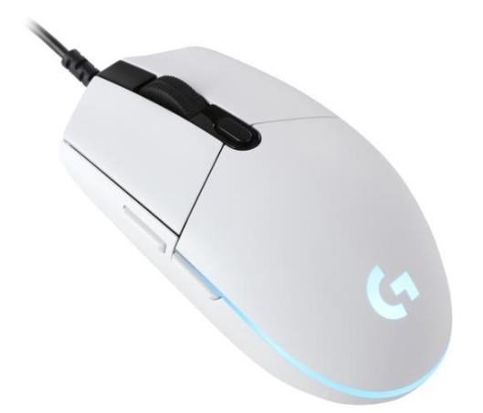 MYSZ USB OPTICAL G203 WHITE 910-005797 LOGITECH