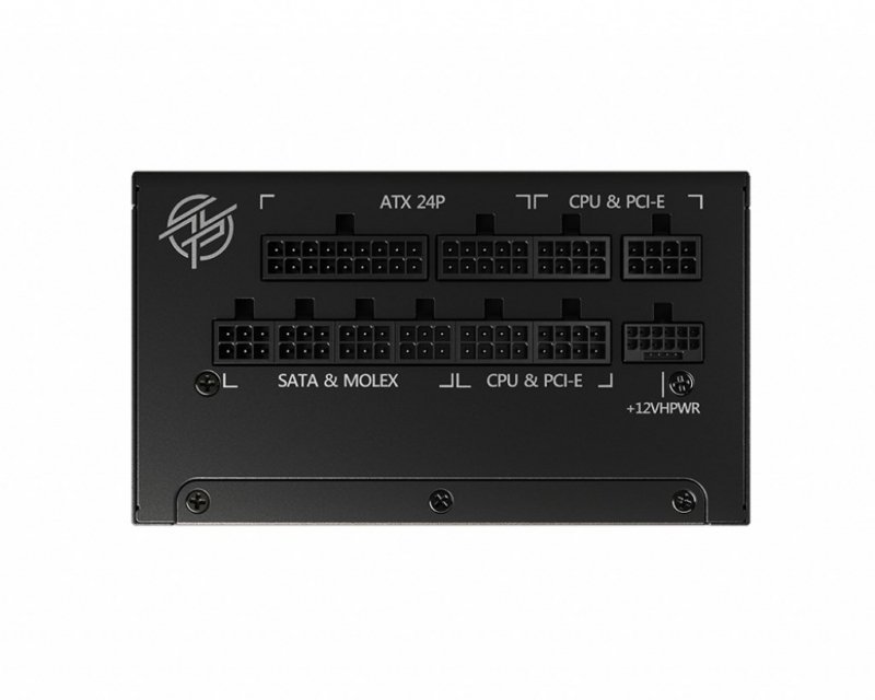 MSI MPG A850G PCIE5 moduł zasilaczy 850 W 24-pin ATX ATX Czarny