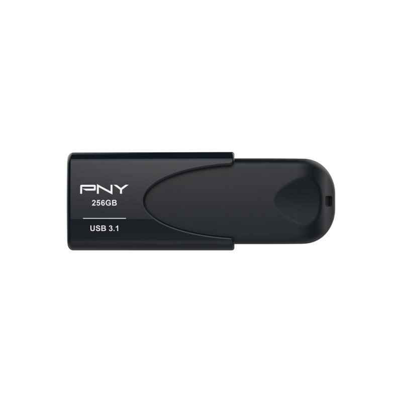 PNY Attache 4 pamięć USB 256 GB USB Typu-A 3.2 Gen 1 (3.1 Gen 1) Czarny