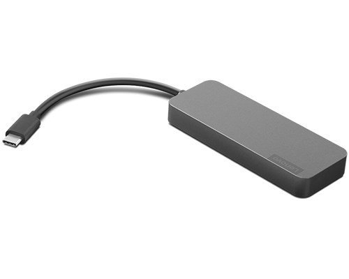 Lenovo GX90X21431 stacja dokująca USB 3.2 Gen 2 (3.1 Gen 2) Type-C Czarny