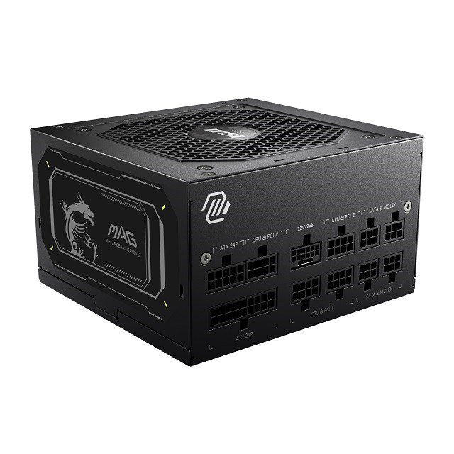 Zasilacz MSI  MAG A850GL 850W PCIE5 II 80+ Gold (306-7ZP8D11-CE0)
