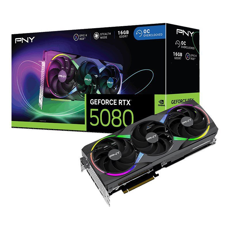 PNY VCG508016TFXXPB1-O karta graficzna NVIDIA GeForce RTX 5080 16 GB GDDR7