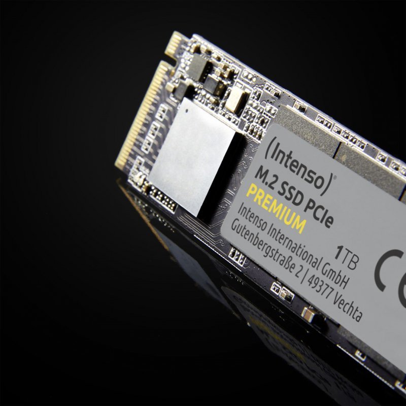 Intenso SSD 500GB Premium M.2 PCIe PCI Express 3.0 NVMe