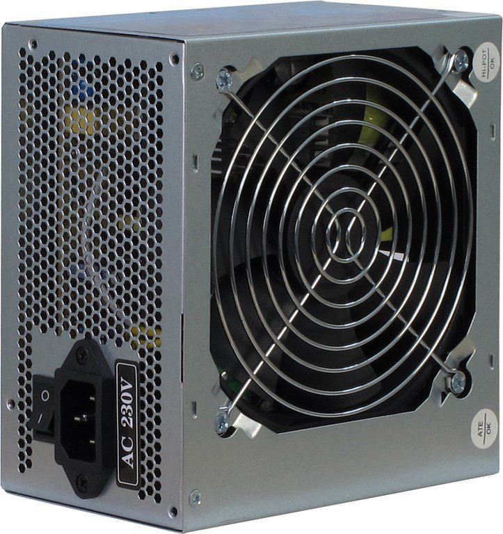 Inter-Tech SL-500A moduł zasilaczy 500 W 20+4 pin ATX ATX Szary